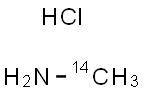 METHYLAMINE HYDROCHLORIDE, [14C] 化学構造式