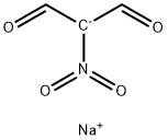 SODIUM NITROMALONALDEHYDE MONOHYDRATE 一水和物 化学構造式