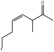 4-Hepten-2-one, 7-fluoro-3-methyl-, (4Z)- (9CI) 结构式