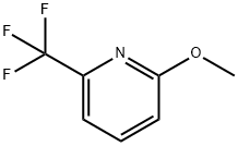 2-Methoxy-6-(trifluoromethyl)pyridine Struktur