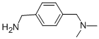 1-[4-(アミノメチル)フェニル]-N,N-ジメチルメタンアミン 化学構造式