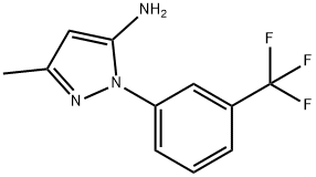5-METHYL-2-(3-TRIFLUOROMETHYL-PHENYL)-2H-PYRAZOL-3-YLAMINE Struktur