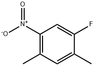 Benzene,  1-fluoro-2,4-dimethyl-5-nitro- Structure
