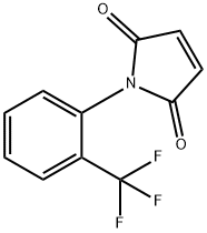 1-(2-TRIFLUOROMETHYL-PHENYL)-PYRROLE-2,5-DIONE Struktur