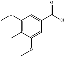 3,5-二甲氧基-4-甲基苯甲酰氯,34523-76-7,结构式