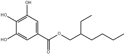 2-ethylhexyl gallate Structure
