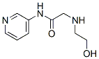 Acetamide, 2-[(2-hydroxyethyl)amino]-N-3-pyridinyl- (9CI) Struktur