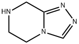 5,6,7,8-四氢-[1,2,4]三唑并[4,3-A]吡嗪,345311-09-3,结构式