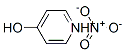 4-hydroxypyridinium nitrate  Struktur