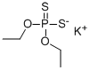 二硫代磷酸二乙酯钾盐, 3454-66-8, 结构式
