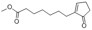 methyl 5-oxocyclopent-1-ene-1-heptanoate Struktur