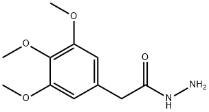 2-(3,4,5-Trimethoxyphenyl)acetohydrazide Structure