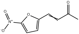 4-(5-Nitro-2-furyl)-3-buten-2-one Struktur