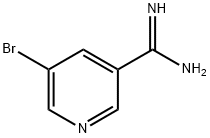 5-BROMONICOTINIMIDAMIDE, 345591-93-7, 结构式