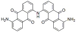 1,1'-iminobis(5-aminoanthraquinone) Struktur
