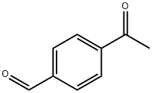 4-乙酰苯甲醛 结构式