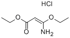 ETHYL 3-AMINO-3-ETHOXYACRYLATE HYDROCHLORIDE Struktur