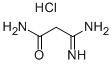 丙二酰脒盐酸盐, 34570-17-7, 结构式