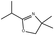 2-イソプロピル-4,4-ジメチル-4,5-ジヒドロ-1,3-オキサゾール 化学構造式