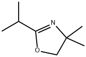 2-ISOPROPYL-4,4-DIMETHYL-4,5-DIHYDRO-1,3-OXAZOLE Structure