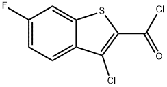 3-クロロ-6-フルオロベンゾ[B]チオフェン-2-カルボニルクロライド 塩化物