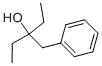 α,α-ジエチルベンゼンエタノール 化学構造式