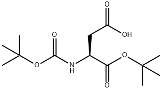 Boc-Asp-OtBu Struktur