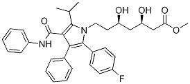 アトルバスタチンメチルエステル 化学構造式