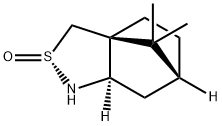 3H-3a,6-Methano-2,1-benzisothiazole,hexahydro-8,8-dimethyl-,2-oxide,(2R,3aS,6R,7aR)-(9CI) 化学構造式