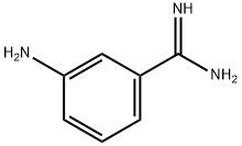 3-AMINOBENZAMIDINE, 3459-66-3, 结构式
