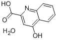 4-HYDROXYQUINOLINE-2-CARBOXYLIC ACID, HYDRATE, 98 Structure