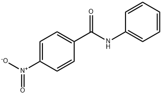 4-硝基-N-苯基苯甲酰胺, 3460-11-5, 结构式