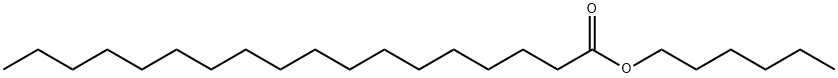 硬脂酸己酯,3460-37-5,结构式