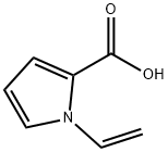 1-エテニル-1H-ピロール-2-カルボン酸 化学構造式