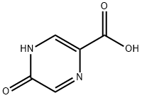 5-羟基吡嗪-2-羧酸 结构式