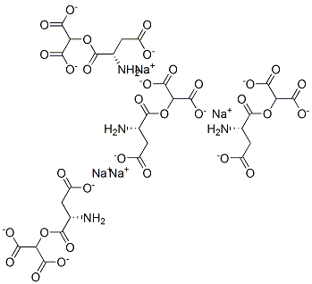 二羧甲基天冬氨酸四钠,34612-80-1,结构式