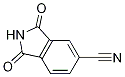 2,3-dihydro-1,3-dioxo-1H-Isoindole-5-carbonitrile Struktur