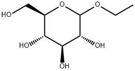 乙基 D-吡喃葡萄糖苷, 34625-23-5, 结构式