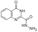 4-氧代-3,4-二氢喹唑啉-2-羧酸肼 结构式