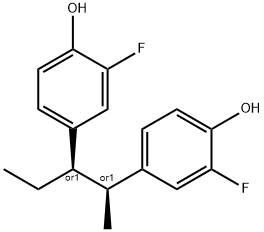 Bifluranol Struktur