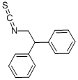 2,2-DIPHENYLETHYL ISOTHIOCYANATE Structure