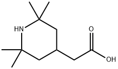 (2,2,6,6-TETRAMETHYL-PIPERIDIN-4-YL)-ACETIC ACID Struktur