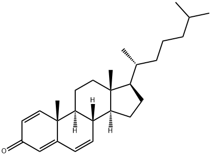 cholesta-1,4,6-trien-3-one,3464-60-6,结构式