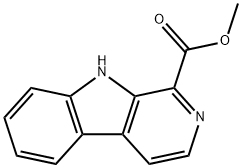 1-METHOXYCARBONYL-BETA-CARBOLINE 结构式