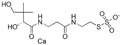 티오황산(H2S2O3),S-2-3-(2R)-2,4-디히드록시-3,3-디메틸-1-옥소부틸아미노-1-옥소프로필아미노에틸에스테르,칼슘염(2:1)