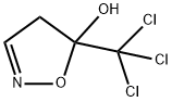 5-三氯甲基-4,5-二氢-5-异噁唑醇, 34648-11-8, 结构式
