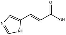 (2E)-3-(1H-Imidazole-4-yl)propenoic acid Structure