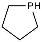 テトラヒドロ-1H-ホスホール 化学構造式