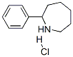2-苯基六亚甲基亚胺(HCL), 3466-83-9, 结构式