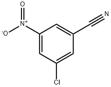 3-CHLORO-5-NITROBENZONITRILE Struktur